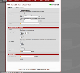 VPN- IPsec- Edit Phase 2- Mobile Client