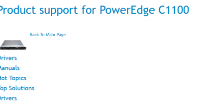Screenshot_2018-09-29 Product support for PowerEdge C1100